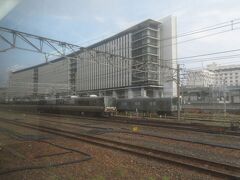 2023.08.09　米原ゆき新快速列車車内
再び新快速に乗り換える。２０５系が見えると京都。
