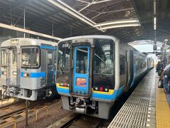 14:28須崎ー15:04高知　あしずり10号

高知駅に戻ってきた～
この後、一度ホテルに戻って休憩。