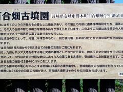 百合畑古墳群
４基の前方後円墳(首長)と19基の円墳(首長の親戚等)から成ります。全体的に小ぶりです。