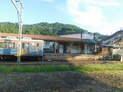 大鰐温泉横の弘南鉄道大鰐駅