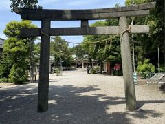 伊文神社の二つめの鳥居