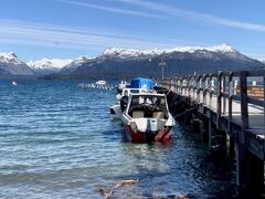 最後に第七の湖ナウエル・ウアピ湖が面するビジャ・ラ・アンゴストゥーラの町に到着です。