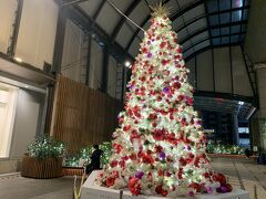 新宿高島屋タイムズスクエアのクリスマスツリー
ホワイトクリスマスツリーです。素敵☆彡