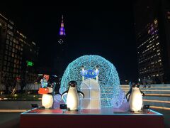 新宿駅南口のSuicaペンギン広場