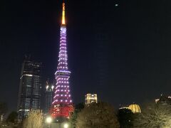 芝公園から見た東京タワー

この日はドラマ「Silent」のスペシャルライトアップでした。
ちらっと草間彌生さんのかぼちゃオブジェも見えます。