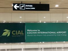 CIAL［COCHIN INTERNATIONAL AIRPORT］

凄く綺麗なんです…ピカピカ！