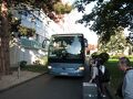 8:30にホテル デュオ（Hotel Duo）を出発
