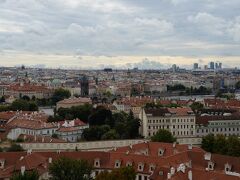 プラハ城からの眺めです