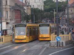 ブダペストの路面電車ともお別れです