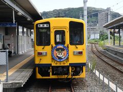 諫早駅に到着しました。
島原鉄道はまた乗りたいですね。
