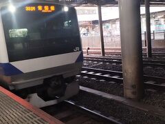 日暮里駅で7時6分発の常磐線各駅停車水戸駅行きに乗り換え。