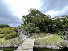 岡山後楽園　唯心山