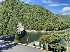 鳴子温泉駅周辺観光を終えて、次の目的地、鳴子ダム。