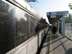 15分くらい乗ったらベレン駅に到着します。