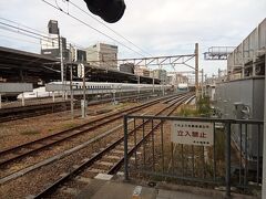 名古屋駅から、快速みえに乗って出発します。