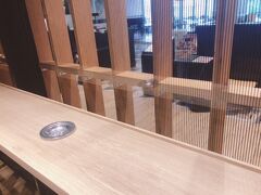 アトレの喫煙所で一服