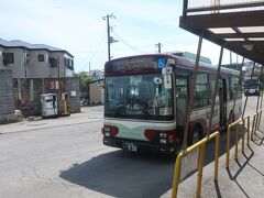 12時20分発の東京湾フェリー(金谷港)行きのバスに乗車します

東京湾フェリー乗り場まで行くバスは1日4本
途中で別れる平塚本郷行のバスも1日4本だけしかありません

どちらも大山千枚田入口を通ります