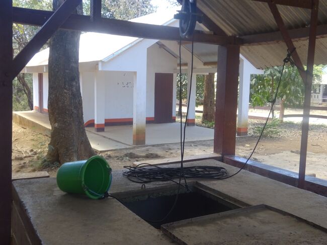 アンカラナ特別保護区入口の井戸