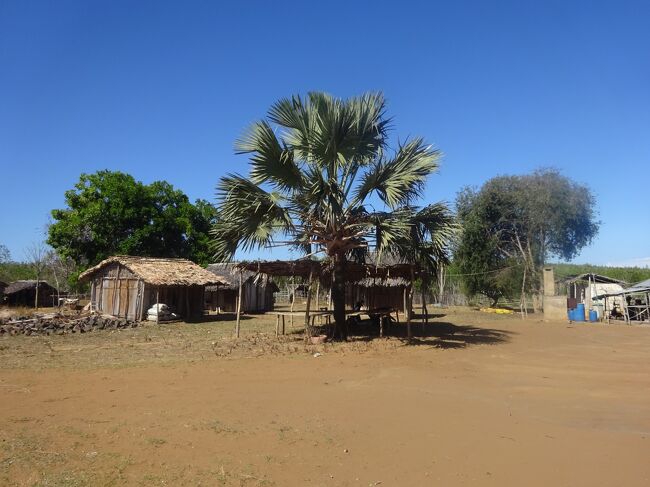 昼食を戴いた村