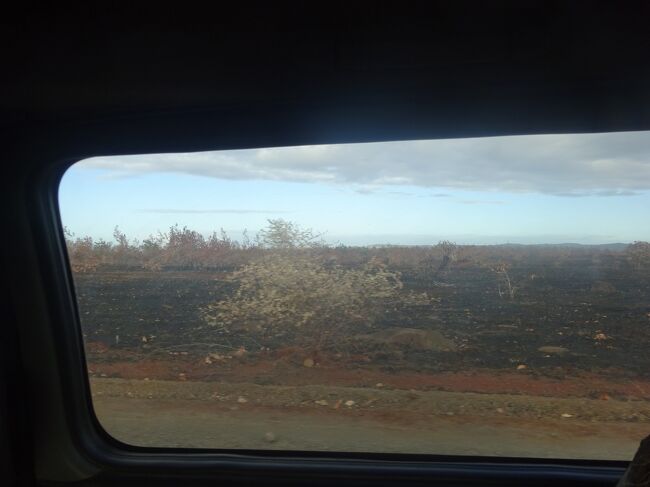 （車窓風景）焼き畑
