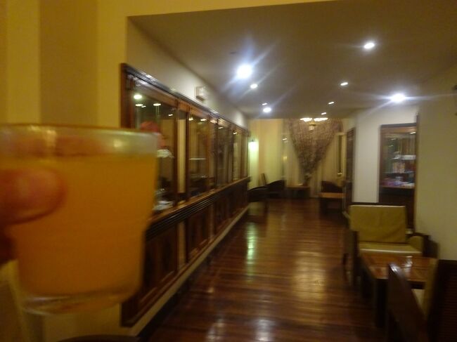 ウェルカムドリンクと豪華なH