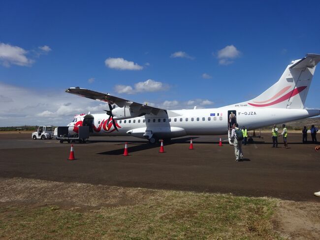 レユニオンまで乗るEVAエア（ATR72-600)