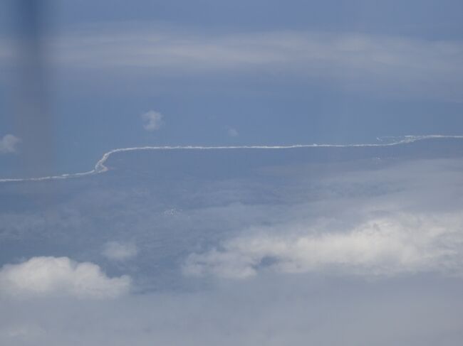 マダガスカルの東海岸線よりインド洋に抜けます。