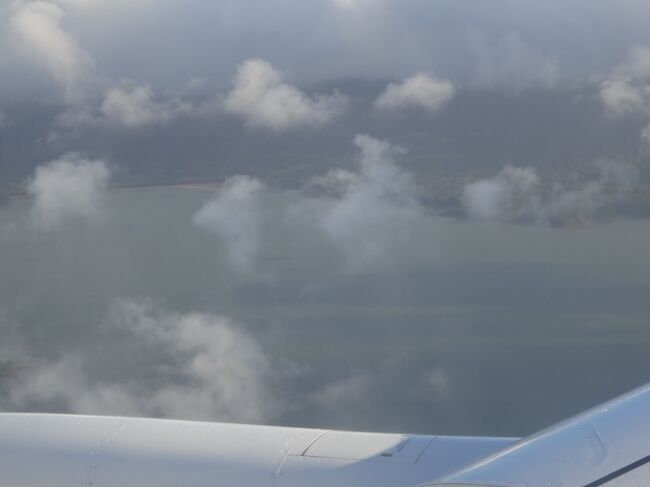 海より回り込んで陸に向かいます。