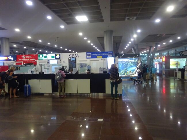 モーリシャスの空港（到着ロビー）