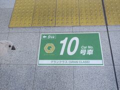 さて、通常であればこれであとは東京に帰るだけ、なのですが、今回はもう一つ楽しみが残ってます。

人生初（多分最後の）グランクラス乗車。