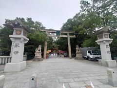 バスで1時間ほど、大山祇神社に到着しました。