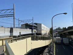 西高島平駅に到着。
都営三田線の始発駅です。