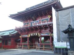 静岡駅近くの
駿河国総社静岡浅間神社
境内一部改装中でした