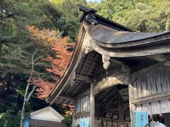 1671年再建の拝殿。