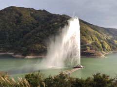 月山湖大噴水