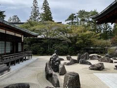 金剛峯寺エリアにも行き秀次自刃の間など見学
写真は蟠龍庭(ばんりゅうてい)　国内最大級庭園