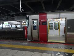 途中駅で何度も列車交換をしながら広島へ到着、可部線の乗車でした