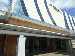 １１：３２，終点福知山駅に到着です