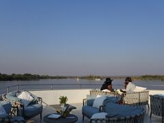 サンセットクルーズに参加しましたが、暑いのなんのって(^^;