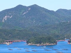 鵜倉園地から見た南島大橋