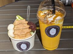 ミナカ小田原のお店「和桜」でカフェ休憩。