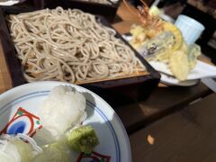 天ぷらも
シコシコ麺のお蕎麦も　とても美味しかったです