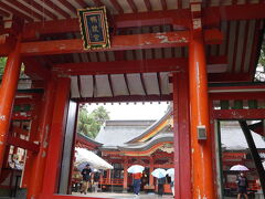 青島神社に到着　雰囲気エキゾチックです