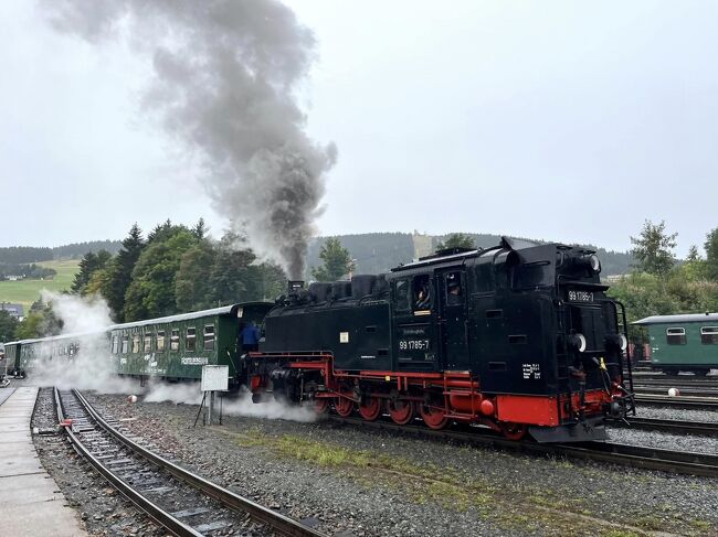 ドイツ東部保存鉄道を巡る・17日の旅 ⑦フィヒテルベルク鉄道
