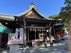 お隣の三光稲荷神社でも御朱印いただきました。