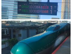 1日目 10月24日
東京駅から出発です