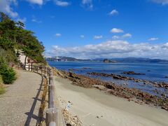 さて、道の駅でタマネギのお菓子やら先程のトマトスープを買い込んだ後は四国側、徳島にやって来ます。

ここは千鳥ヶ浜、目的地の直ぐ近くです。
