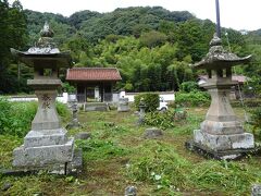 ここは、豊栄神社。
石見銀山を領有した毛利元就が建てた寺院です。