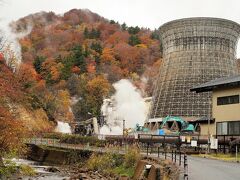 松川地熱発電所です。