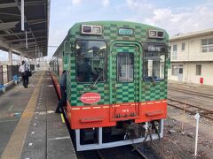 下館駅から真岡鉄道に乗ります。
久しぶりの気動車